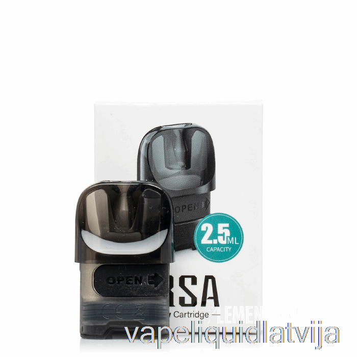 Pazaudēts Vape Ursa Rezerves Pods 2,5ml Tukša Pod (viena) Vape šķidrums